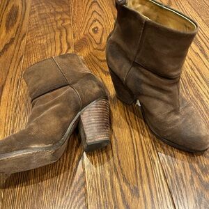 rag & bone Dark Brown Heeled Boots